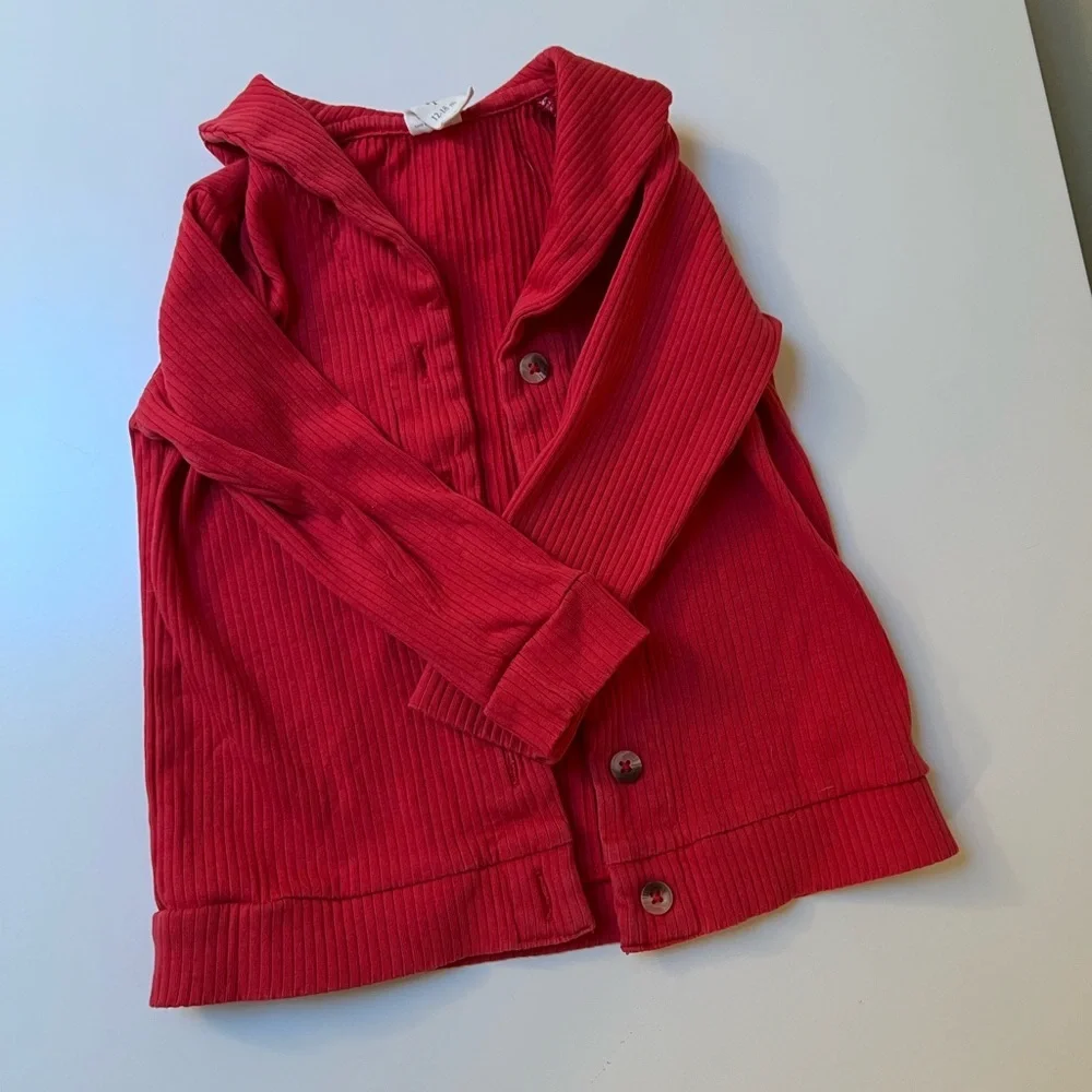 Kate Quinn Ribbed Shawl Collar Cardigan - Picture 1 of 4